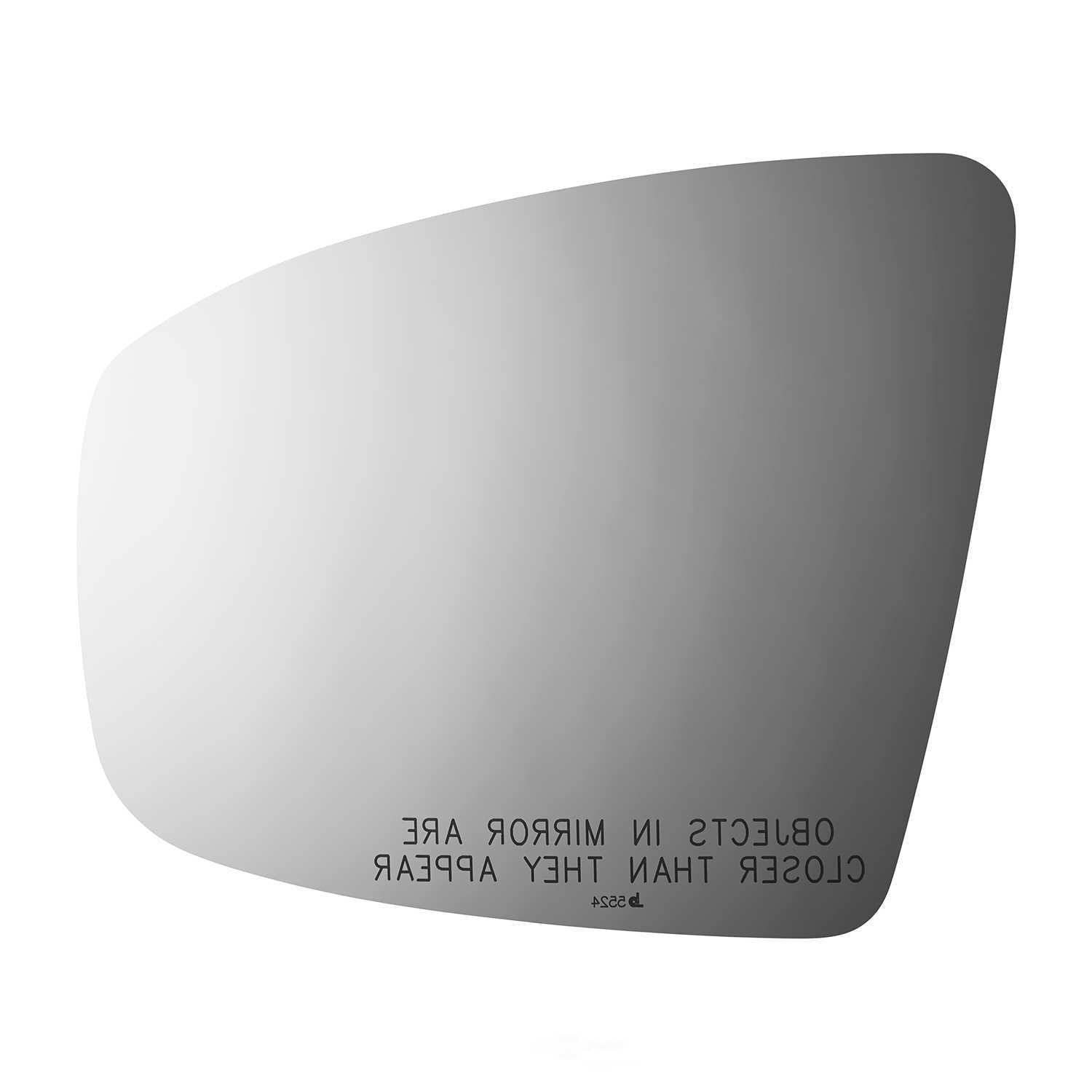 Burco Side View Mirror Replacement Glass - Clear Glass - 5524