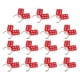 thumbnail image 1 of 15 Piezas Cerraduras De Bloqueo De Resistencia Kit De Etiquetado De 1,5 Pulgadas Cerradura De Abrazadera De Seguridad, 1 of 8