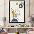 thumbnail image 3 of Designart 'Ancient Boho Art Minimalistic Flowers II' Modern Framed Art Print, 3 of 4