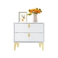 thumbnail image 2 of Bedside Table, Storage Cabinet for the Bedroom, Side Table with 2-Drawers, 2 of 18