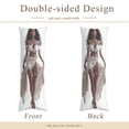 thumbnail image 4 of Africa Princess Body Pillow Cover Long Pillow Case Protector Decorative Bedding Soft Large Pillow Cases Covers for Bedroom,Couch,Sofa,20x54inch, 4 of 5