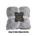 thumbnail image 3 of Clearance Under $5!Yyuenw Ultra Soft Fleece Blanket 3D Checkered Lightweight Bed Blanket All Season Use Throw Blanket for Sofa Bedroom Living Room, 3 of 5