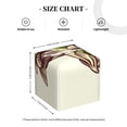thumbnail image 4 of Fuzoiu Largemouth Bass Fish (3) Print Tissue Box Cover Holder, Square Leather Tissue Box,PU Leather Decorative Organizer for Tabletop, Bathroom, Car, Office, 4 of 7