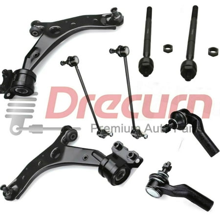 8Pcs Suspension Kit Control Arm For Mazda 3 Non-Turbocharged MAZDA 5 Non-Turbo