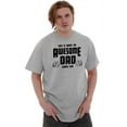 thumbnail image 4 of This is What Awesome Dads Look Like Men's Graphic T Shirt Tees Brisco Brands S, 4 of 5