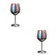 thumbnail image 3 of Bewildely Copa de vino tinto pulido de un solo nivel de acero inoxidable fiesta Barware inastillable taza utensilios para beber para Bar restaurante No.02 2piezas Bewildely CBP093285, 3 of 5