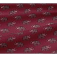 thumbnail image 5 of oneOone Viscose Jersey Fabric Elephant Block Print Sewing Fabric BTY 60 Inch Wide, 5 of 5