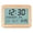 Gold, variant on Square LCD Digital Clock Temperature Sensors Easy Operation Azan Clock For Home Office Desk Decoration Use