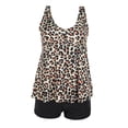 thumbnail image 3 of 2024  Women Tankini Swimsuit Tummy Control Top with Shorts Two Piece Bathing Suit, 3 of 6