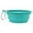 Green, variant on D-GROEE 600MLCollapsible Pet Bowl Dog Bowls, Portable Silicone Pet Feeder, Foldable Expandable for Dog/Cat Food Water Feeding, Travel Bowl for Camping