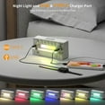 Digital Alarm Clock For Bedroom, Dynamic Color Changing Led Big Number