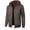 Coffee, variant on Royisotas Jackets for Men Hooded Zipper Outwear Winter Solid Color Sports Warm Pockets Mens Coats