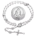 thumbnail image 2 of Rosary Beads SZQCZB Catholic para mujer con caja de regalo y tarjetas, 2 of 6