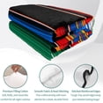 thumbnail image 4 of King Quilt Set 96''x106'', Colorful Striped Lightweight Summer Bedspread Coverlet Set with 2 Pillow Shams, Boho Rainbow Abstract Stripes Art Breathable All Season Quilt Bedding for Bedroom/Guest Room, 4 of 9