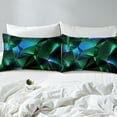 thumbnail image 3 of Erosebridal Neon Geometry Comforter Cover Twin, Stereoscopic Hexagon Duvet Cover Twin, Honeycomb Decor, Reversible（No Comforter）, 3 of 7