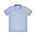 thumbnail image 1 of Playera Polo George Talla EG Manga Corta Cuello de 3 Botones Azul Marino Jaspe, 1 of 3