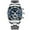 Argent, variante sur Curren 8355 Montre pour Homme de Luxe et d'Affaires à Quartz 3Atm Étanche Grand Boîtier Grand Cadran Montre-Bracelet Lumineuse Calendrier Minute Seconde Chronographe 24 Heures Trois sous-Cadrans Montre-Bracelet avec Bracelet en Alliage