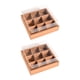 thumbnail image 5 of Cajas de panadería, cajas de embutidos, inserción de rejilla, contenedores cuadrados para comida, recipientes para postres para fiesta, Mini pasteles 9 Inserción de cuadrícula, 5 of 8