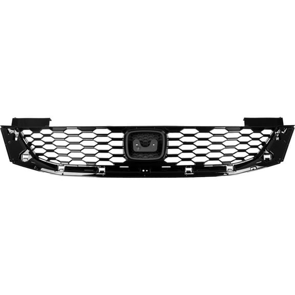 KAI New CAPA Certified Standard Replacement Front Grille, Fits 2013-2015 Honda Accord Coupe