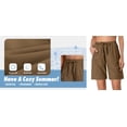thumbnail image 4 of Rosvigor Womens Hiking Cargo Shorts Quick Dry Athletic Shorts for Women Golf Casual Summer Shorts with Pockets, 4 of 7