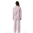 thumbnail image 3 of Just Love Womens Cozy Flannel Pajama Set  Warm, Long Sleeve Winter Sleepwear, 3 of 3