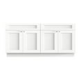 thumbnail image 2 of Disar 72'' Double Bathroom Vanity With Drawer Base Only, 2 of 7