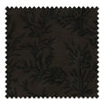 thumbnail image 5 of TWOPAGES Polyester Linen 72 X 63 Inches Long Curtain 1 Panel Pinch Pleated Light Filtering Leaves Print Drape for Bedroom, Wine, 5 of 6