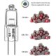 thumbnail image 3 of 10 X G4 Halogen Bulbs T3 20watt G4 2 Pin Bulb 12volt Warm White Dimmable 20w 12v 2700k [energy Class C], 3 of 5