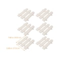 thumbnail image 2 of PAMINGONO 6Pcs White Portable Plastic Garden Fence Decorative Landscape Border for Yard and Patio, 2 of 7