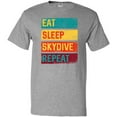 thumbnail image 3 of Inktastic Skydiving Eat Sleep Skydive Repeat T-Shirt, 3 of 5