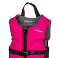 thumbnail image 2 of O'Brien Children's V Back Zip Closure Life Jacket, Neoprene Pink, 2 of 3