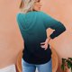 thumbnail image 4 of ICHUANYI Clearance Women's Fashion Cardigan Printing Hooded Loose Long Sleeve Tops Casual Sweatshirt(Mint Green, M) ICHUANYI WER2023080801837, 4 of 6