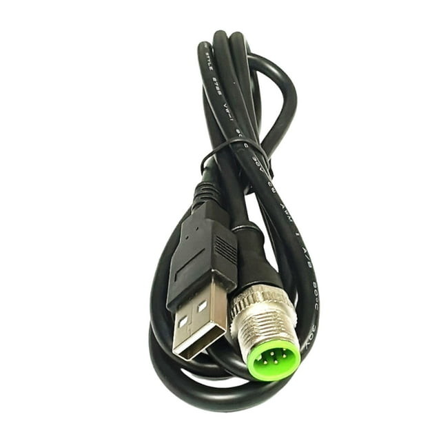 Cable de datos de carga USB para accesorios de detectores de metales, compacto, resistente al desgaste, confiable, de rendimiento, profesional y