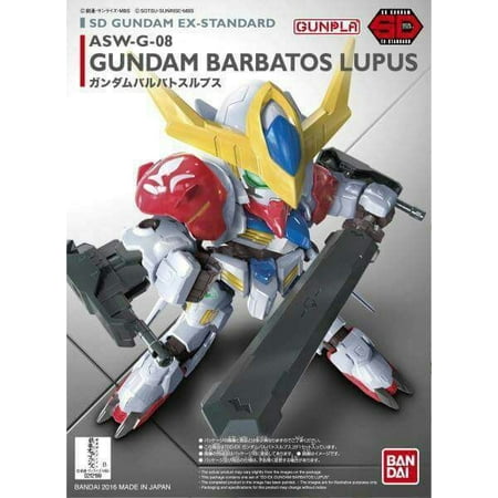 Bandai Hobby SD EX-Standard 014 IBO ASW-G-08 Gundam Barbatos Lupus Model