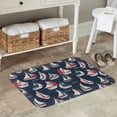 thumbnail image 5 of Kdxio Sailboat And Wave,16" x 24", Non-Slip Front Door Mats,Outdoor Welcome Mat Washable, 5 of 9