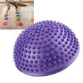 thumbnail image 4 of Foot Massage Ball, PVC Inflatable Half Yoga Massage Point Fitballs Exercises Trainer Fitness Balance Ball, 4 of 7