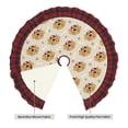 thumbnail image 2 of Kdxio Labrador Retriever Dog Print Christmas Tree Skirt Christmas Xmas Tree Skirts Mat for New Year Holiday Christmas Party Decorations-48", 2 of 6