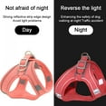 thumbnail image 5 of Pet Chest Harness Reflective And Breathable Dog Leash Small Dog Vest Style Fit for Small Medium Pet Vest Harness Set  Cat Leash and Breathable Puppy Harness (Pink-XS), 5 of 5