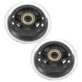 thumbnail image 3 of Patins à Roulettes Pu Noir Accessoires de Patinage Extérieur 2 Pcs, 3 of 9