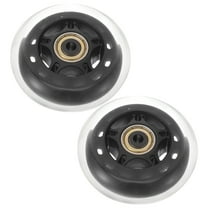 unbranded  2 Pcs Inline Skates Luggage Wheels Replacement 3 Inches with Bearing Thicker