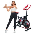 thumbnail image 1 of Bicicleta de Ejercicio Fija FRATELLO MUEBLES Mercurio Aerogym Rojo, 1 of 8