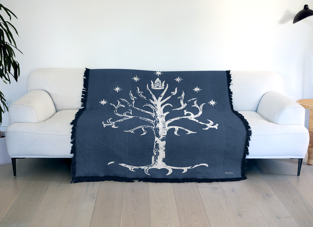 The Lord of The Rings Blanket, 50'x60' Tree of Gondor Woven