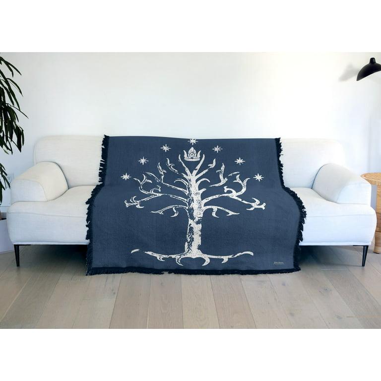 The Lord of The Rings Blanket, 50'x60' Tree of Gondor Woven