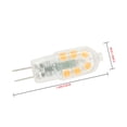 thumbnail image 3 of karymi G4 2W LED Bulb,20W Equivalent Halogen Bulbs,Transparent PC cover,AC/DC12V,200LM Thanksgiving Gift, 3 of 3