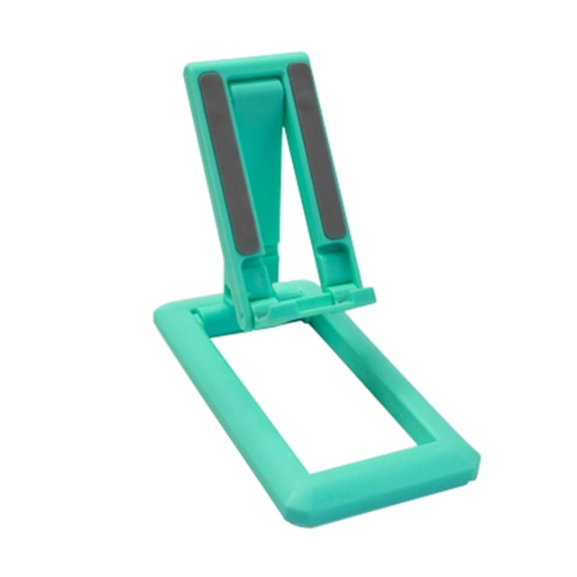 Wisewang Support de Téléphone Rétractable Support de Bureau pour Tablette Support de Tablette Plastique Antidérapant Plastique Antidérapant Support Mobile pour Maison Bureau Vert 1 Ensemble