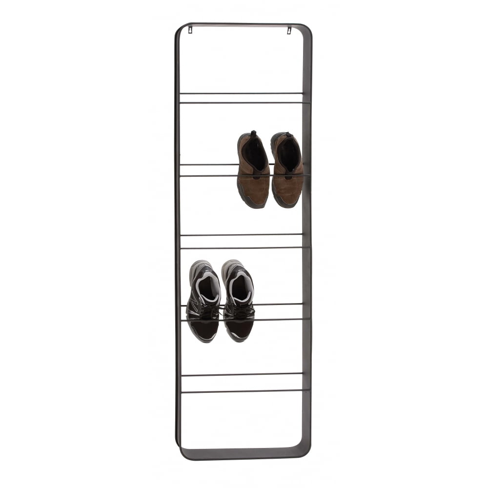 The Ingenious Metal Wall Shoe Rack by Woodland Import