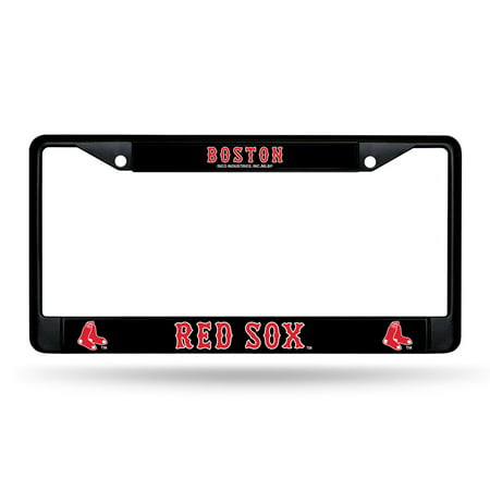 Boston Red Sox MLB Black  Lincense Plate Frame