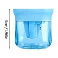 thumbnail image 3 of Manual Pencil Sharpener with Lid – 3-Hole Compact Sharpener – Portable Handheld for Home, Office, 3 of 6