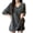 A, variant on Women's Short Sleeve T-shirt Plus Size Loose Fit V Neck Side Split Flattering Summer Top