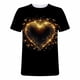 thumbnail image 4 of Tops para hombre, blusas y camisas de manga corta con cuello redondo para hombre, jersey informal con cuello redondo estampado para hombre, pantalones cortos deportivos para fitness, blusa de poliéste, 4 of 5